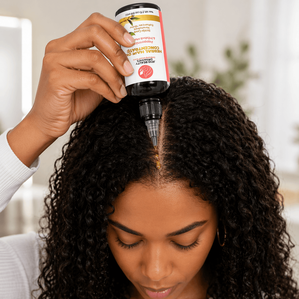 Herbal Hair Oil Concentrate – 2 oz