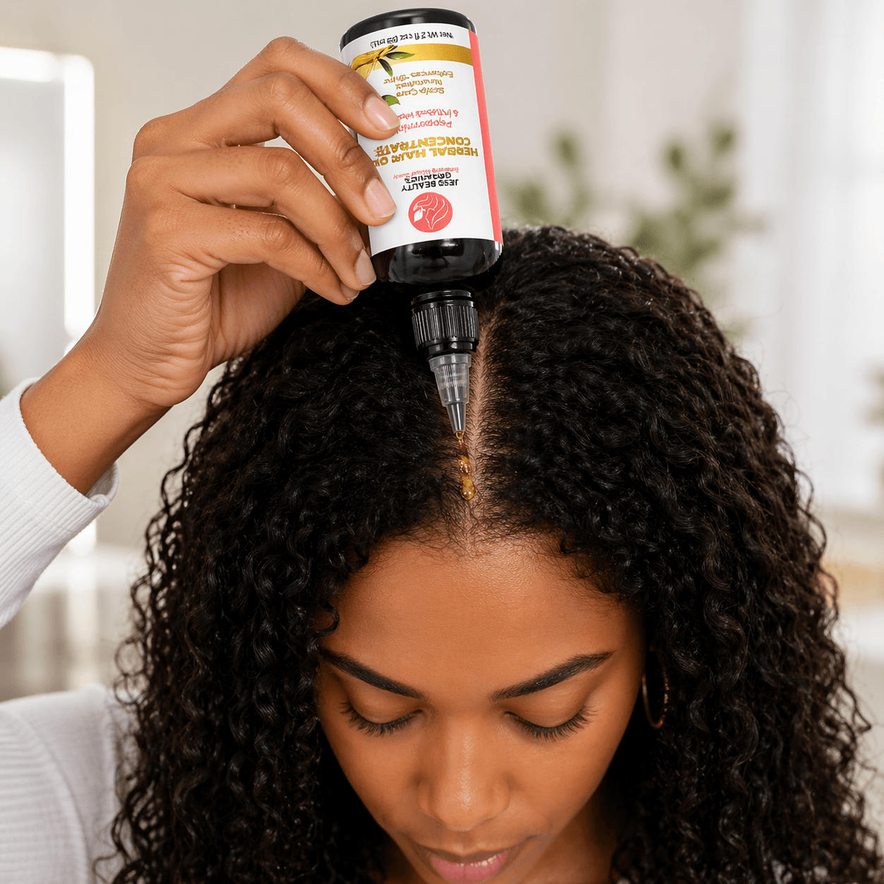 Herbal Hair Oil Concentrate – 2 oz