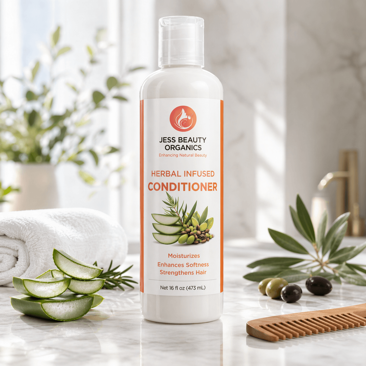 Herbal Infused Conditioner – 16 oz