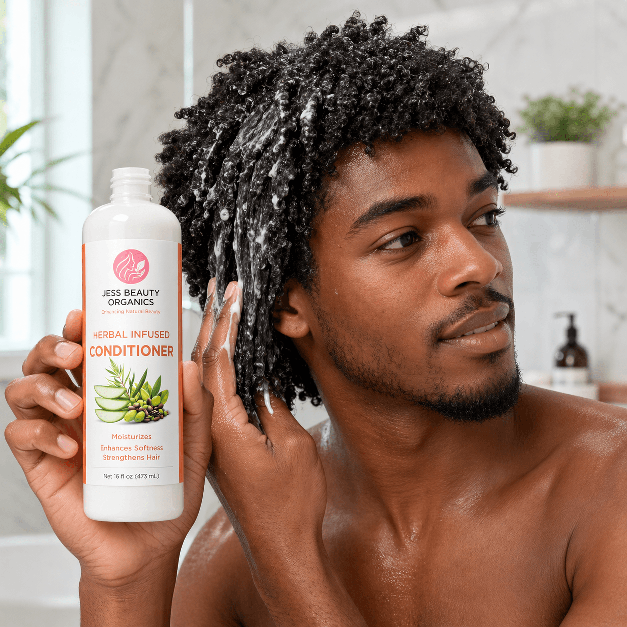 Herbal Infused Conditioner – 16 oz