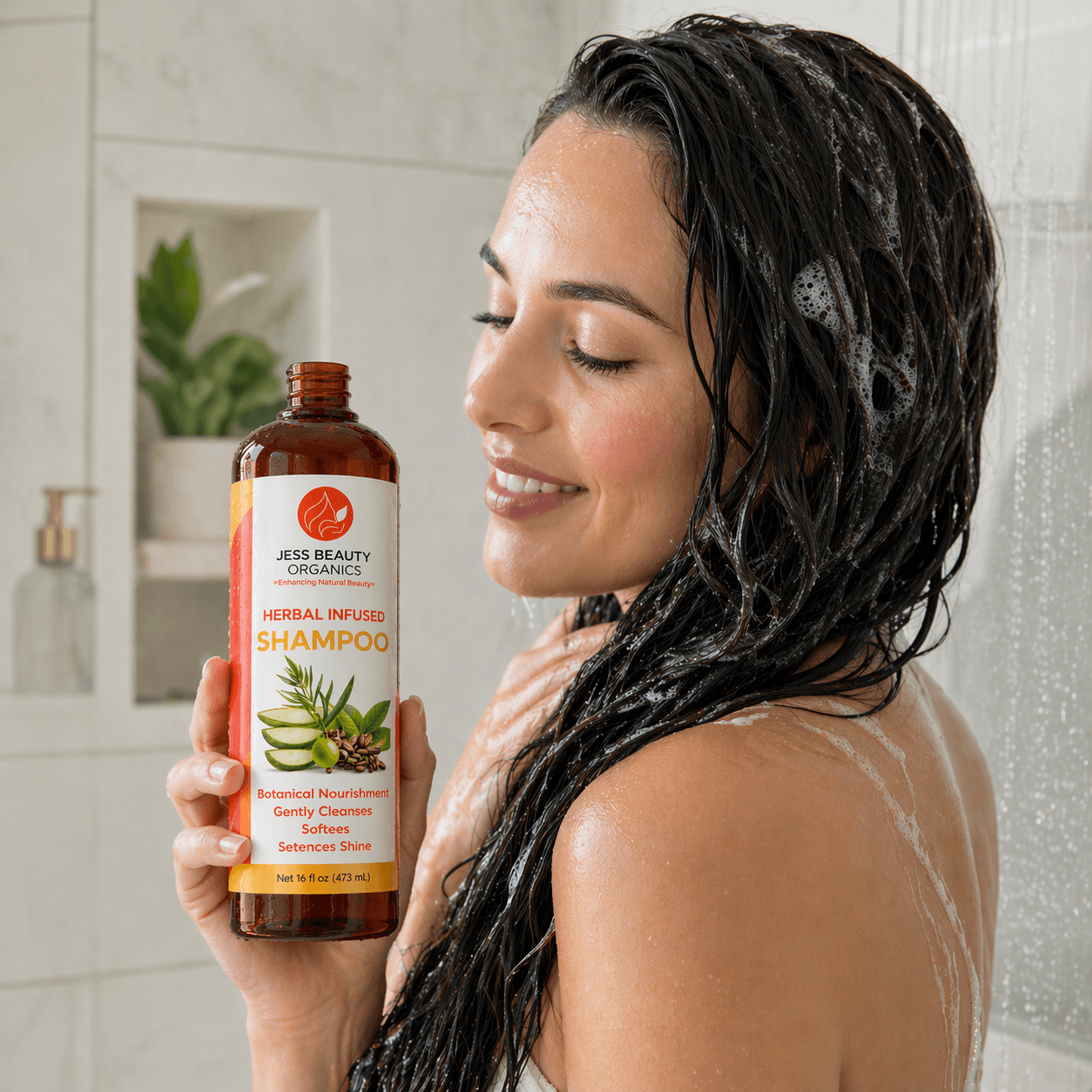 Herbal Infused Shampoo - 16 oz