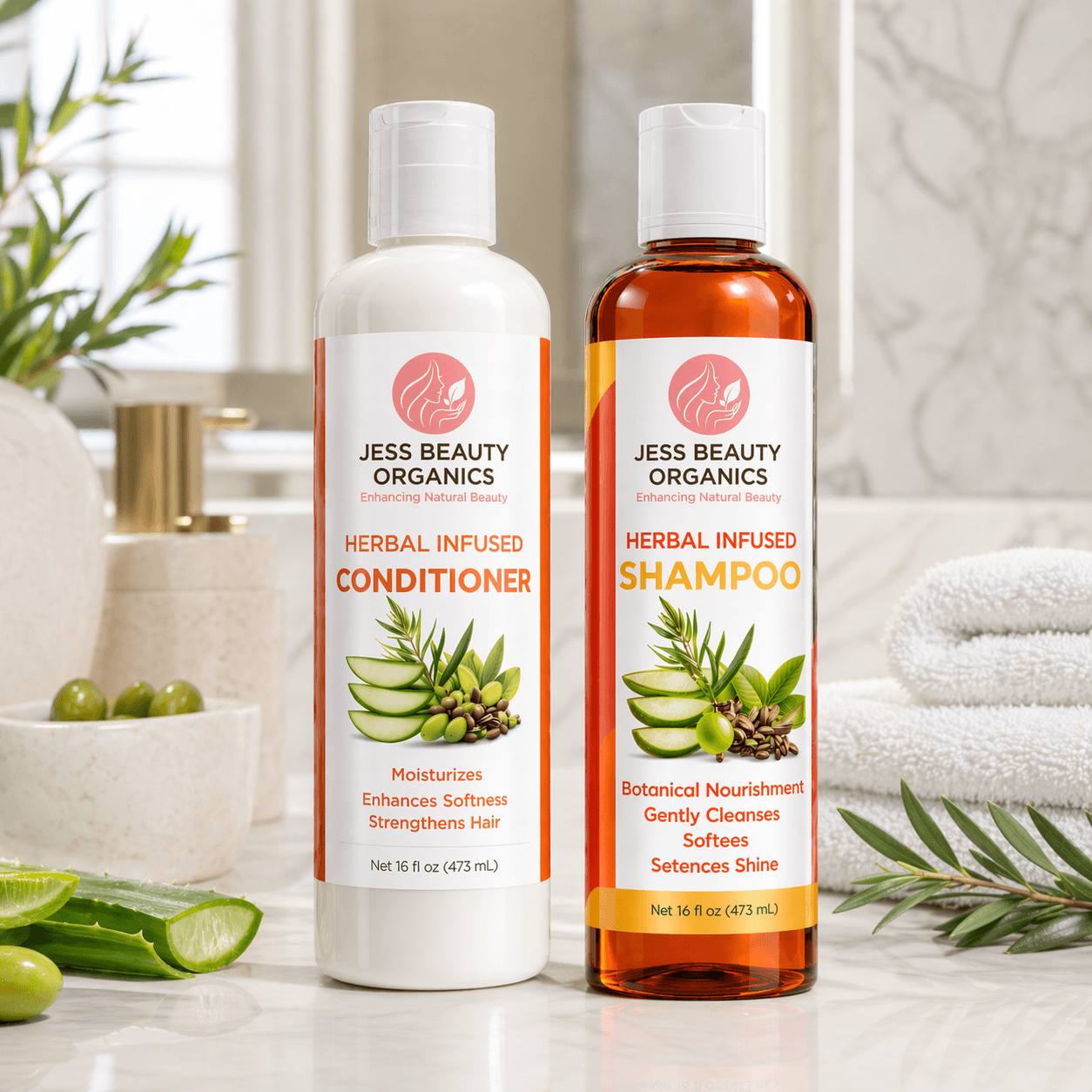 Pure Care Shampoo & Conditioner Set